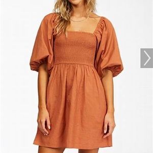 Billabong | Paradise Days Mini Smocked Dress - M
